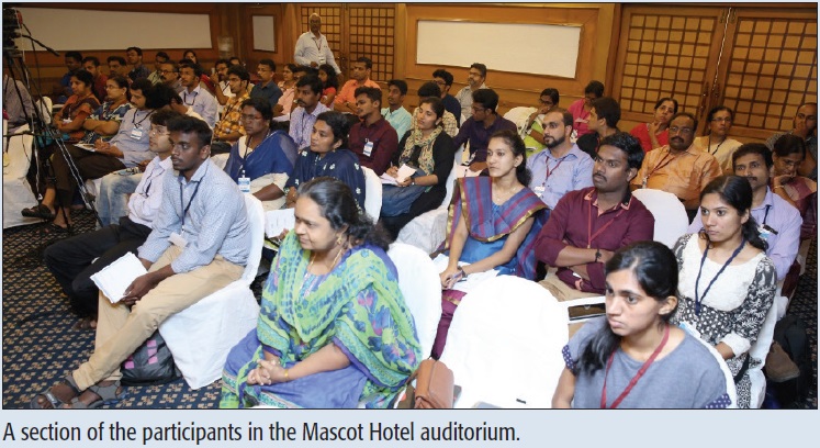 A section of the participants in the Mascot Hotel auditorium.