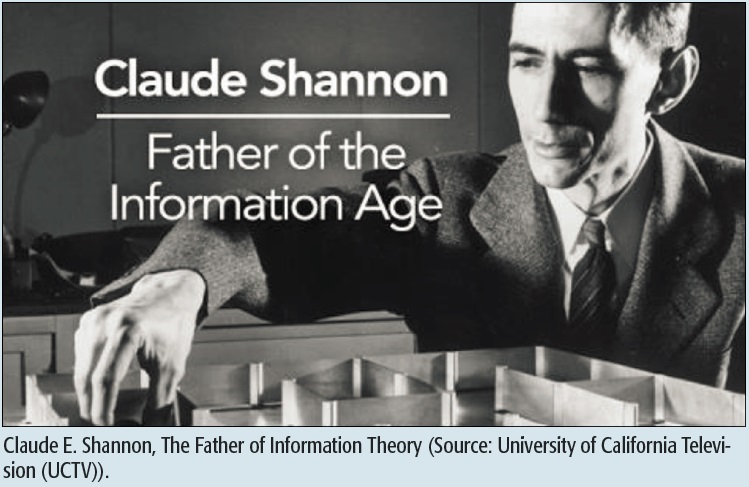 Claude E. Shannon, The Father of Information Theory (Source: University of California Television (UCTV)).
