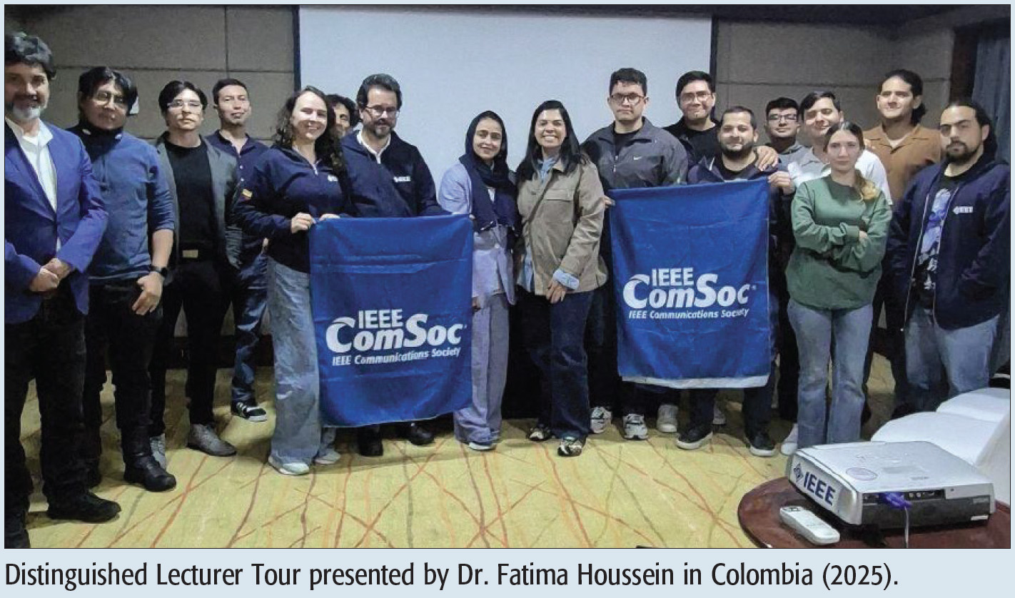 Distinguished Lecturer Tour presented by Dr. Fatima Houssein in Colombia (2025).