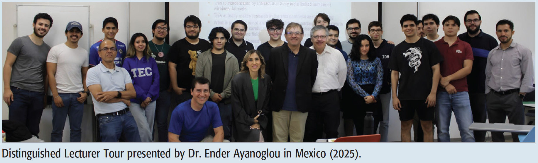Distinguished Lecturer Tour presented by Dr. Ender Ayanoglou in Mexico (2025).