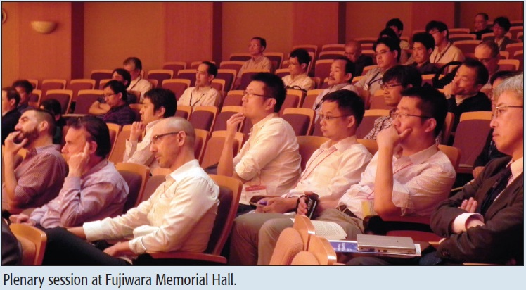 Plenary session at Fujiwara Memorial Hall.