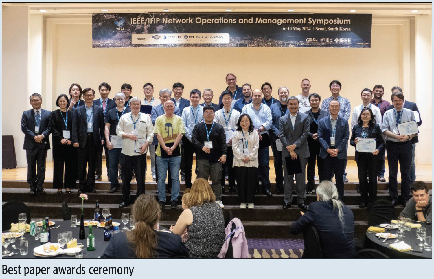 Best paper awards ceremony
