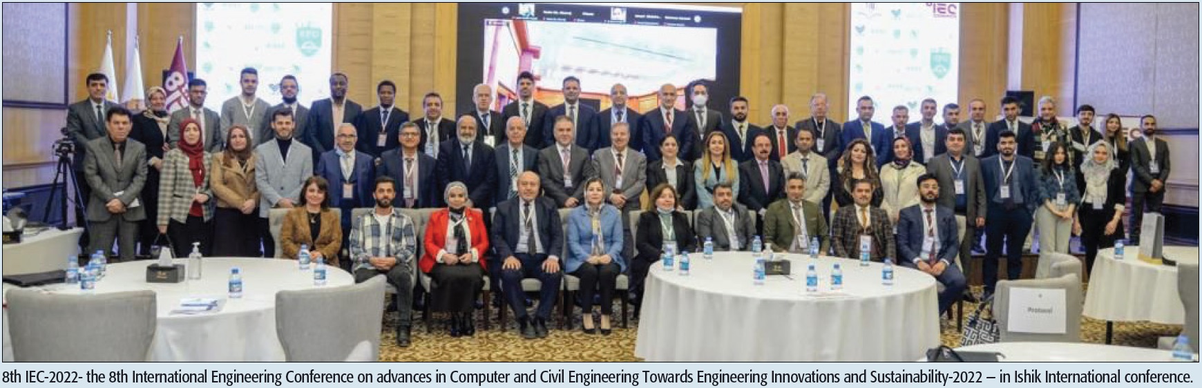 8th IEC-2022- the 8th International Engineering Conference on advances in Computer and Civil Engineering Towards Engineering Innovations and Sustainability-2022 — in Ishik International conference.