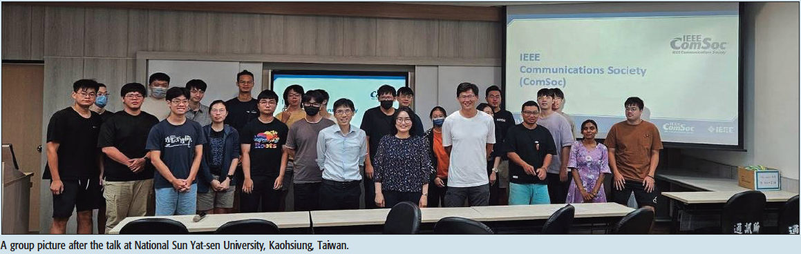 A group picture after the talk at National Sun Yat-sen University, Kaohsiung, Taiwan.