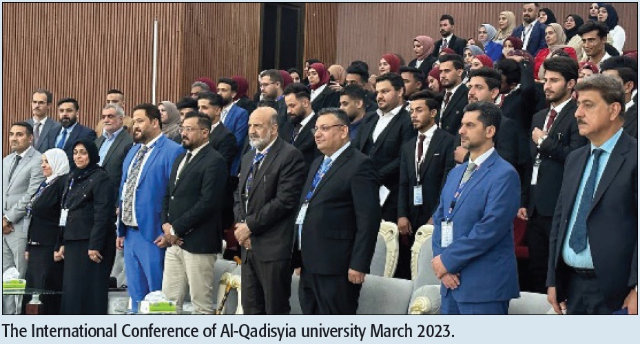 The International Conference of Al-Qadisyia university March 2023.