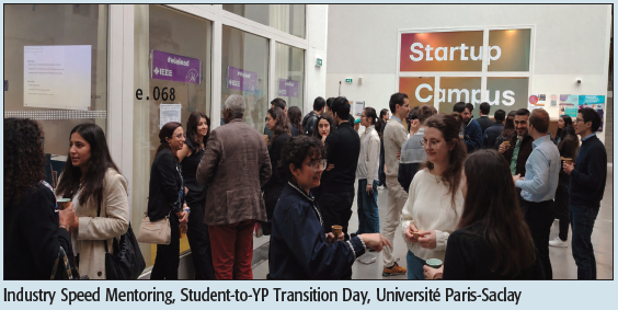 Industry Speed Mentoring, Student-to-YP Transition Day, Université Paris-Saclay