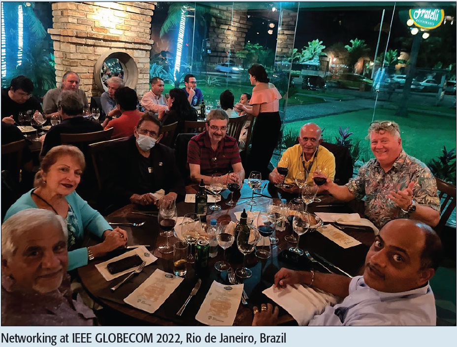 Networking at IEEE GLOBECOM 2022, Rio de Janeiro, Brazil