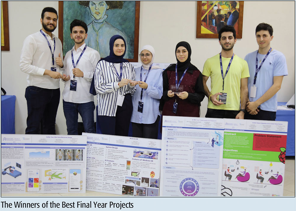 The Winners of the Best Final Year Projects